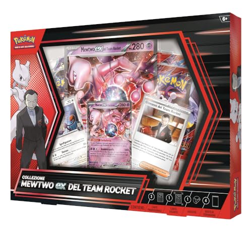 Mewtwo Ex Kollektion von Team Rocket 2025 (DE)