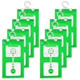 8 packs feuchtigkeitsabsorber, Hanging Entfeuchter Schrank Anti Schimmel Hanging Entfeuchtungsbeutel, Schrank hygroskopisches Beutelmittel zur Entfeuchtung des Kleiderschranks Feuchtigkeitsbeständige