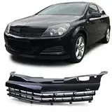 Sport Grill Kühlergrill ohne Emblem Schwarz für Opel Astra H GTC TwinTop 05-10