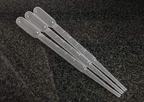 AE-GLAS 3ml Transferpipetten Pipette Dropper Messpipette Pipetten Einwegpipetten (15 Stück)