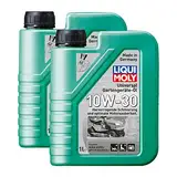 2x LIQUI MOLY 1273 Universal Gartengeräte-Öl 10W-30 4-Takt 1L