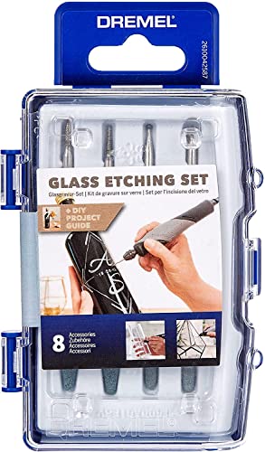 Dremel Glas Gravur Set 8tlg. (für Dremel Multifunktionswerkzeug)