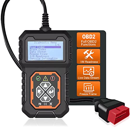 OBD2 Automatisches Diagnosewerkzeug für Car Code Reader, OBD2 Car Code Scanner Checked Engine Light Fehlercode Reader Scanner kann alle OBDII Protokollautos diagnostizieren