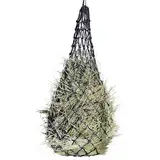 Heunetz Pferde, Heunetz für Pferde engmaschiges Heunetz 130 x 60cm engmaschig 5 x 5cm, Artgerechte Fütterung verbessert Verdauung & Wohlbefinden der Tiere Heu Gras Futternetz Heusack 9kg Füllgewicht
