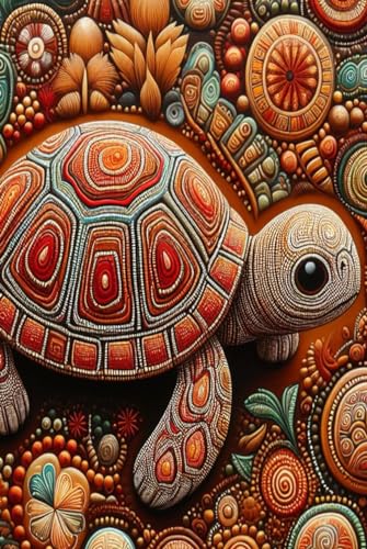 Turtles in Australian Aboriginal Tradition Journal: Regarded as creatures of wisdom, longevity, good luck and protection. Ideal gifts Travel Diary History Notebook Dreamtime Stories