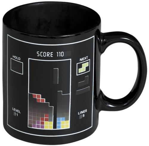 Grinscard Keramik Tasse mit Animiertem Thermoeffekt - Puzzle Game Design 0,3l - Motiv Kaffeetasse zum Verschenken