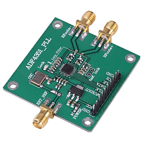 Entwicklungsboard, Frequenzsynthesizer, 35M-4.4GHz RF Signalquelle Phase Locking Loop Frequenzsynthesizer ADF4351 Entwicklungsboard