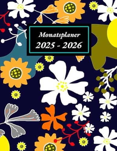 Kalender 2025 2026 monatsplaner a4: 24 Monate Buchkalender von Januar 2025 bis Dezember 2026 | 2 Jahres Terminplaner mit Feiertagen - 1 Monat auf 2 Seiten