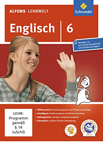 Alfons Lernwelt Englisch 6 Einzelplatzlizenz