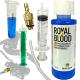 MAGURA Royal Blood Mineral Öl 100ml + F26 Service Kit Hydraulische Scheibenbremsen Felgenbremsen Entlüftungskit Set entlüften Mt 2 4 5 6 7 8 HS11 Hs22 HS33