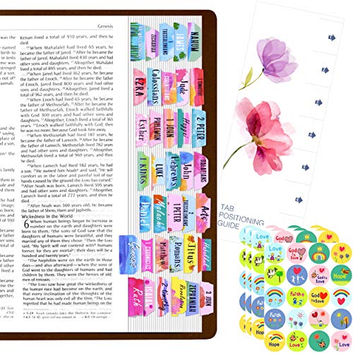 105 Stück Bibel-Reiter als Set plus 80 Stück christliche Aufkleber mit Ausrichtungsanleitung als Bonus (englische Version)