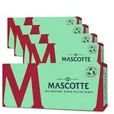 Mascotte® Original Paper Filter Tubes 8mm 200 x 5 Kartons | Plastikfreie Zigarettenhülsen für Zigarettenstopfer | Perforierter Filterhülsen | 1000 Hülsen