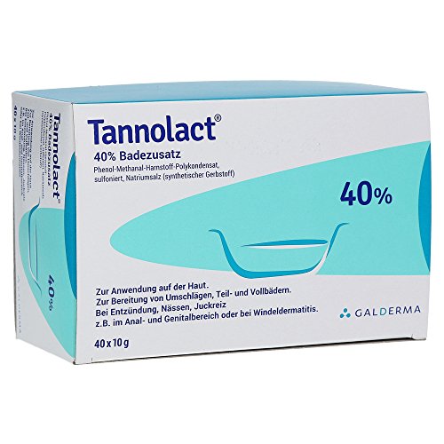 TANNOLACT Badezusatz 40X10 g