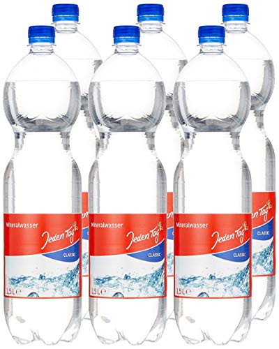 Jeden Tag Mineralwasser classic EINWEG (6 x 1.5 l)