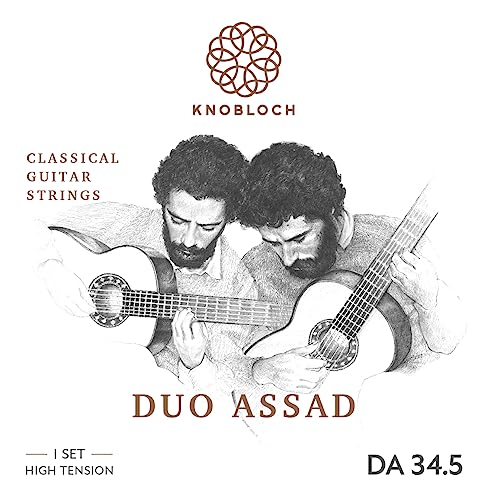 KNOBLOCH STRINGS DA34.5 - DUO ASSAD Triple Silver High Tension 34.5