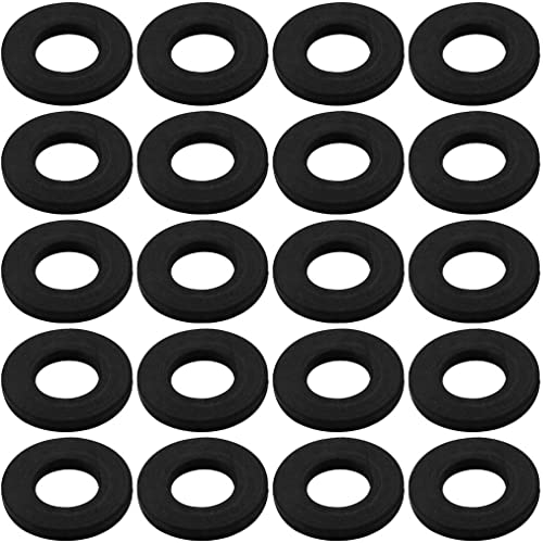 XYWHPGV 20 Stück 12 mm x 24 mm x 2,5 mm Gummiöldichtung O-Ringe Unterlegscheibe Dichtung Schwarz(b5ded 67dae 77c65 38736 6f05d 144e1