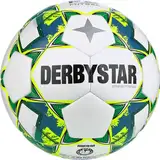 Derbystar Fußball Stratos TT v23, Weiß/Gelb/Blau, 4