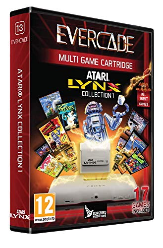 Koch Media Evercade Lynx Collection 1 Cartridge: 17 Klassische Spiele, Schwarz, Atari Lynx, Game Cartridge