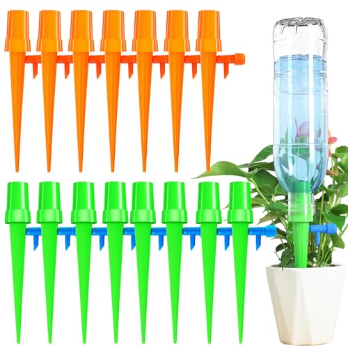 Automatische Bewässerung Set Bewässerungssystem Garten- TUKIMA automatische Bewässerungsgeräte 15PCS 20.5mm-28mm Tröpfchenbewässerung für Garten Pflanzen Bewässerung Blumen Gewächshäuser und Urlaub