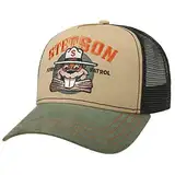 Stetson Trucker Cap Small Forest Patrol Truckercap Meshcap Basecap Baseballcap Kinder/Herren - Snapback Snapback, mit Schirm, Schirm Herbst-Winter Frühling-Sommer - One Size schwarz