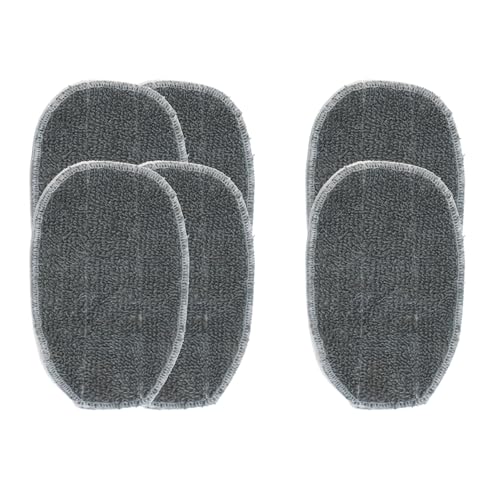 Livington SteamTouch Mikrofaser Pads Spar Set - 6 Stück Ersatzpads für Ihren Livington SteamTouch - Maschinenwaschbar
