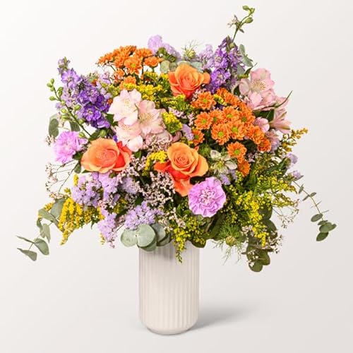 Blumenmix Blütenfest von FloraPrima Blumenversand - 7 Tage Frische pur, Blumenstrauß zum Verschenken, ideal zum Muttertag