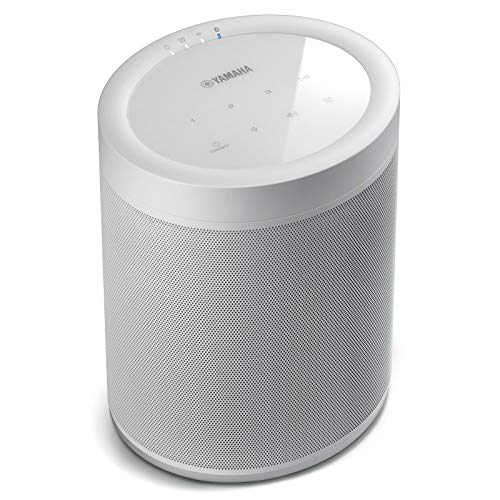 Yamaha MusicCast 20 Soundbox (Kabelloser 2 Wege Netzwerk-Lautsprecher zum Musikstreaming ohne Grenzen – Multiroom WLAN-Speaker kompatibel mit Amazon Alexa) weiß