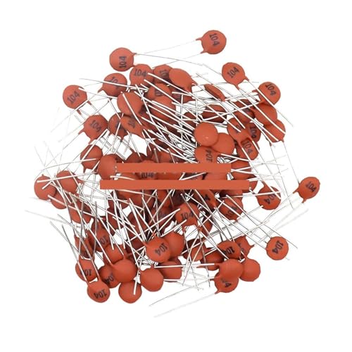 EGPBUABIO 100pcs Ceramic Capacitor 50V 1pF ~ 100nF 0.1uF 104 4.7PF 10PF 22PF 33PF 47PF 100PF 101 220PF 221 330PF 470PF 1NF 103 47NF 473 (3300pF)