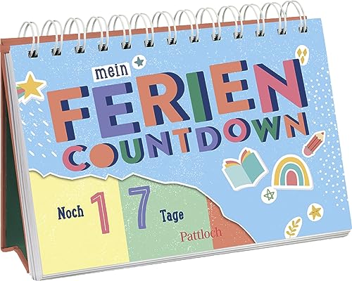 Mein Ferien-Countdown (Geschenke für Schülerinnen und Schüler oder zum Start in ein neues Schuljahr)