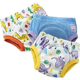 Bambino Mio Fashion Product Töpfchen-Trainingshose Baby and Toddler Training Underwear, Laute Dinos, 3-4 Jahre