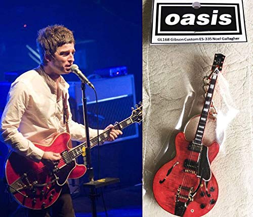 Keychain Gibson Custom Es-335 Noel Gallagher Oasis Gitarre