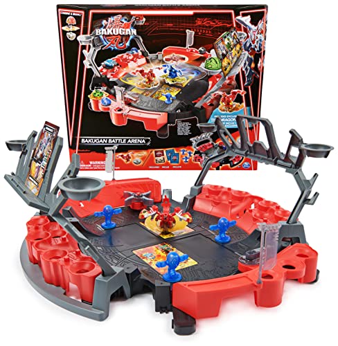 Bakugan 3.0 Battle Arena mit Special Attack Dragonoid, Spielfeld mit individuell zusammenstellbarer Actionfigur und Sammelkarten, für Kinder ab 6 Jahren