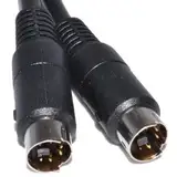 kenable 6 Polig mini DIN Stecker Zum 6 Polig mini DIN Stecker Audio Video Kabel 1,5 m [1.5 Meter]