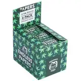 4x Granny's® Organic Hanf Endless Papers | 45mm Breite | 5 Meter pro Rolle | Aus Hanfpapier | 20 Meter insgesamt | GrannysRolls