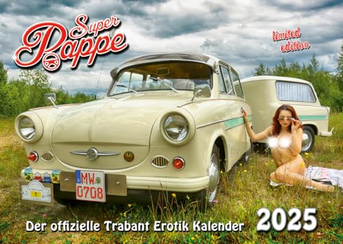 Der neue offizielle Trabant Erotik Kalender Super Pappe 2025