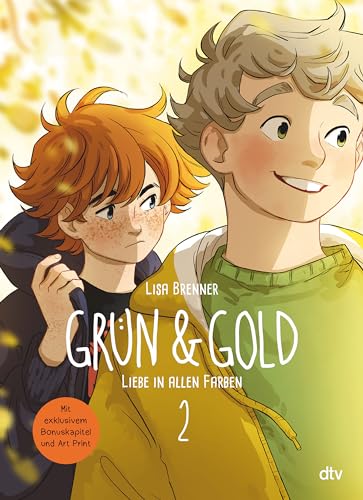 Grün & Gold – Liebe in allen Farben 2: Herzerwärmende Graphic Novel über die erste Liebe – mit charmantem Internatssetting | Mit exklusivem Bonusmaterial und Art Print