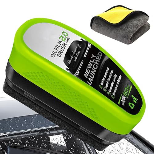 Laixa Car Glass Oil Film Windshield Cleaner, 2025 New Laixa Car Cleaning Wipe for Windows, Improves Clarity (1)