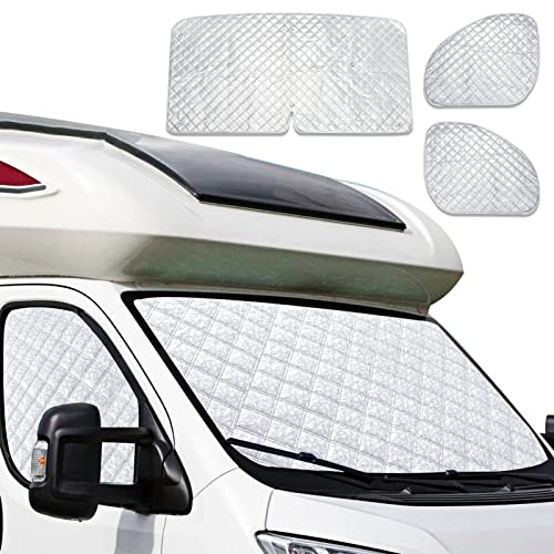 Frontschutzplane FIAT Ducato Typ 250 | ab 2006 | Thermomatte | thermomatte FIAT ducato wohnmobil,Sichtschutz Uv-Schutz Thermomatte Frontscheibenabdeckung…