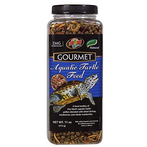 Zoo Med Gourmet Aquatic Turtle Food 312g, Futtermittel für Wasserschildkröten
