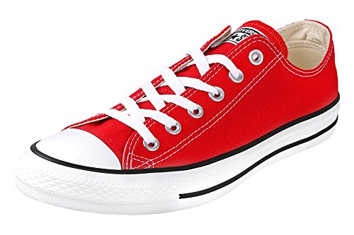 Converse Damen Chuck Taylor All Star Core OX Sneakers, Rot (Red), 44.5 EU