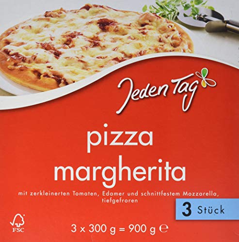 Jeden Tag Pizza Margherita, 900g (Tiefgefroren)