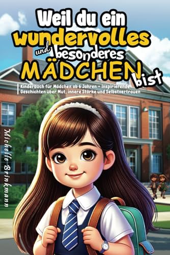 Weil du ein wundervolles und besonderes Mädchen bist: Kinderbuch für Mädchen ab 6 Jahren - Inspirierende Geschichten über Mut, innere Stärke und Selbstvertrauen