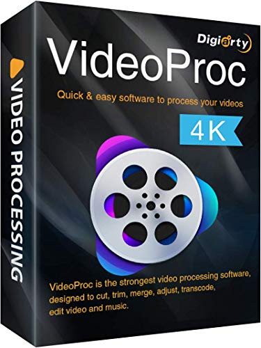 Digiarty VideoProc AI Converter 4K Windows 1 Jahr Lizenz (Product Key Zertifikat per Mail + Post)