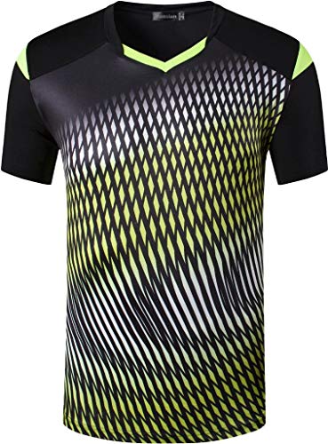 Jeansian Herren Sportswear Short Sleeve T-Shirt LSL250 Black L