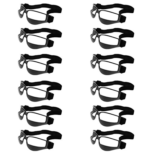 Toygogo Basketball Sport Brille Dribble Brillen 12er Set