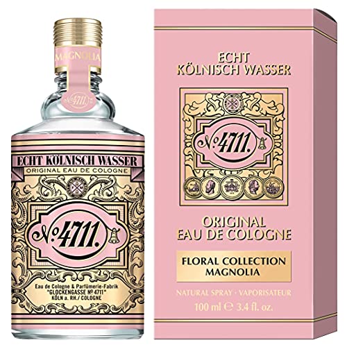 4711® Echt Kölnisch Wasser I Floral Collection - MAGNOLIE - Eau de Cologne - florale Neuinterpretation der Ikone - floral - feminin - verführerisch I 100 ml Natural Spray Vaporisateur