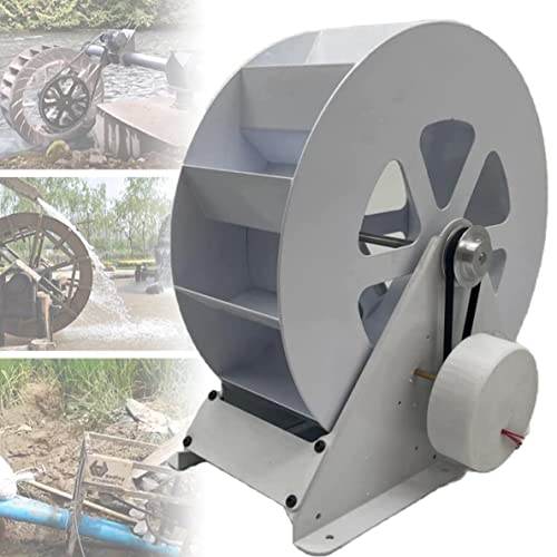 BaiLiWang 50W 100W Hydro Generator Wasserrad Wasserkraft Generator Niedrig-Geschwindigkeit Disc Power Generation Landschaftsdekoration Im Freien-Wasserradgenerator,100W