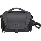 Sony LCSU21 LCS-U21 Universal-Tasche für Handycam, Alpha und Cybershot Kameras, Schwarz