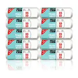 Gut & Günstig Tragegriff Müllbeutel 25L (30 Stück) - 10er Pack (10x 30 Stück) reißfest und flüssigkeitsdicht