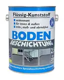 Wilckens Flüssig Kunststoff 2,5L Bodenbeschichtung 25m² Betonfarbe Beton Beschichtung; RAL 7001 Silbergrau